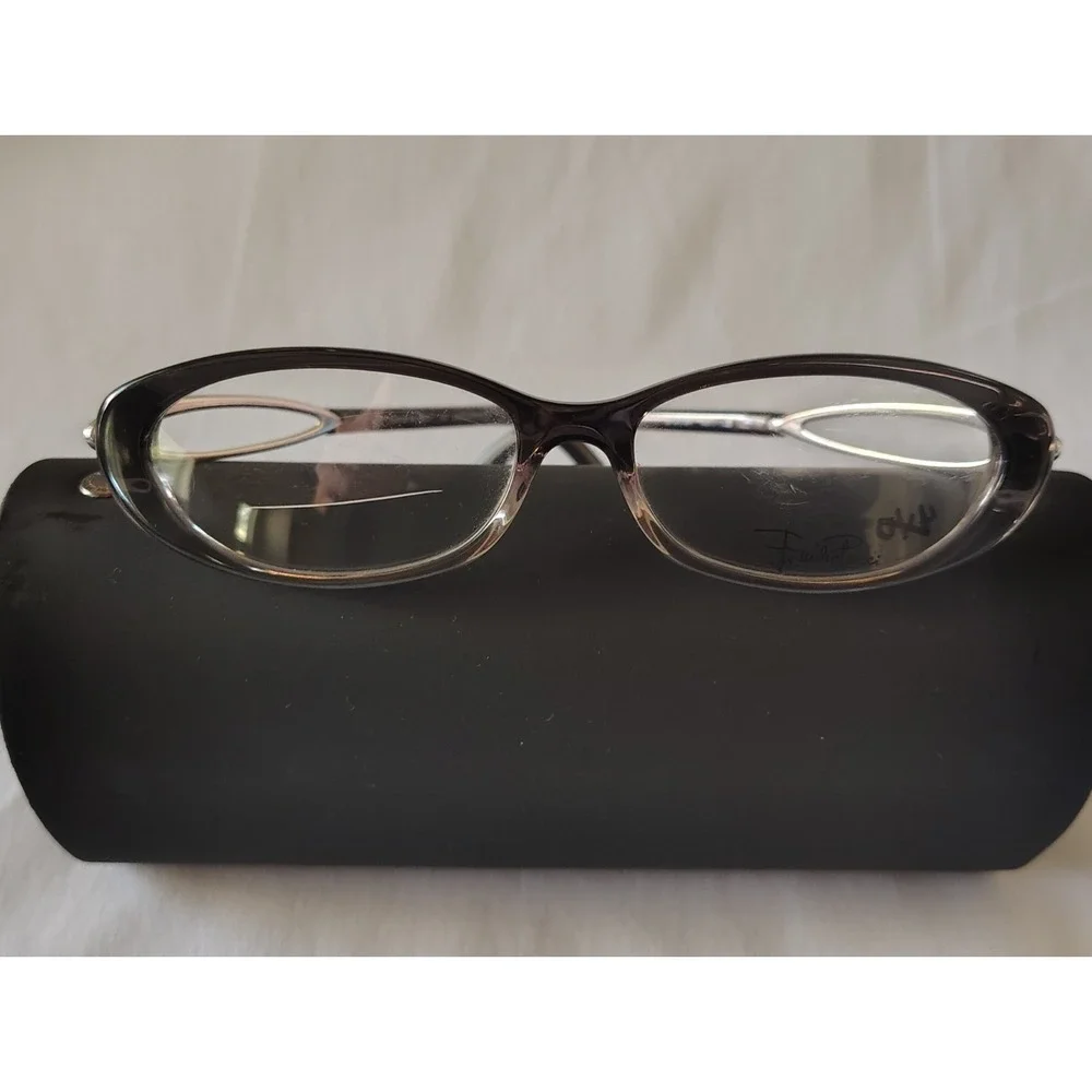 Emilio Pucci EP2616R Women's Designer Eyeglass Frames Brown Italy 52-17 135